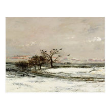 Snön, 1873 vykort