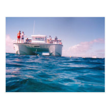 Snorkeling i den Bahamas vykortet