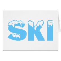 Snöskidåkning Kort