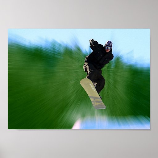 Snowboard Affisch
