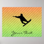 Snowboarding Affisch