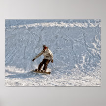 Snowboarding Print