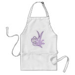 Snowflake & pippijuldesign - lila förkläden