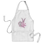 Snowflake & pippijuldesign - rosa förkläde