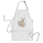 Snowflake & pippijuldesign - Sepia Förkläde