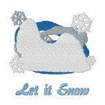 SnowflakeShih Tzu broderad skjorta (hoodien)