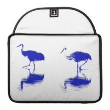 Snowgäss- & kranrickshawen viftar med muffen MacBook pro sleeve