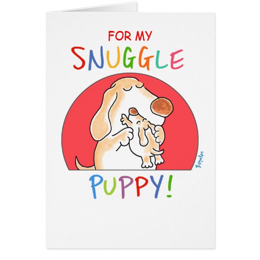 SNUGGLEVALP! vid Boynton Hälsnings Kort