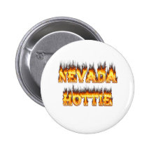 Snygginga Nevada avfyrar och flammar Knapp