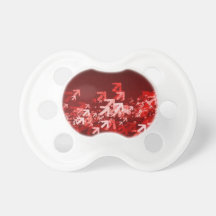 Soaring Arrows Moving Forward Baby Pacifiers
