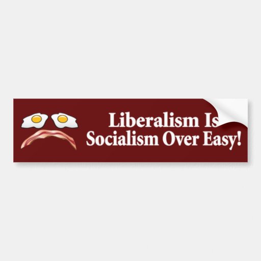 Socialism över lätt bildekaler