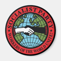 SOCIALISTISKT PARTY USA MAGNETER
