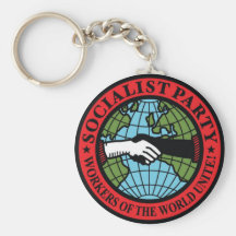 SOCIALISTISKT PARTY USA NYCKELRING