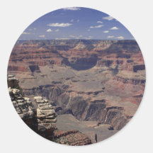 Södra kant av grandet Canyon i Arizona Klistermärke