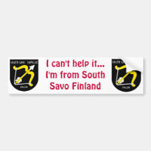 Södra Savo Finland bildekal