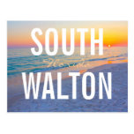 Södra Walton Florida solnedgång Vykort