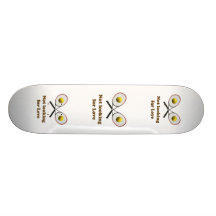 Söka efter inte kärlektennis skate deck