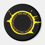 Sol- driva fördärvar heliocentrically magneter för kylskåp