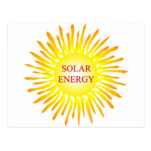 Sol- energi för T4a Vykort