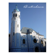 sol för bratislava blåttkyrka vykort