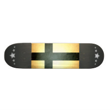 Sol kysst Finland flagga Anpassad Skate Board