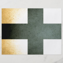 Sol kysst Finland flagga Flygblad Designs