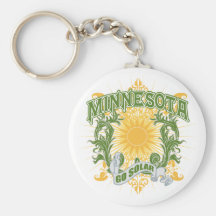 Sol- Minnesota Nyckelringar