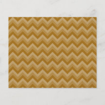 Solbrända och beige sicksackStripes. Full Färg Flygblad