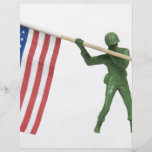 SoldierAmericanFlag1072509 Full Färg Flygblad