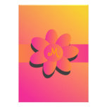 Solig dagblommainbjudan