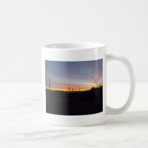 Solnedgång Kaffe Mugg