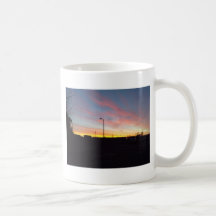 Solnedgång Kaffe Muggar