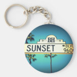 SolnedgångBlvd. Keychain Nyckel Ring