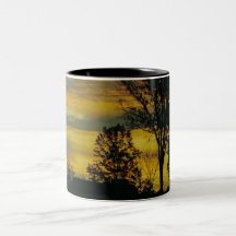 Solnedgångkaffekopp Kaffe Mugg