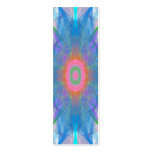 solnedgångkaleidoscopebokmärke visitkort