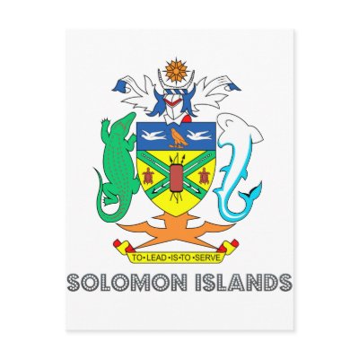 Solomon Emblem Vykort från FlagStore