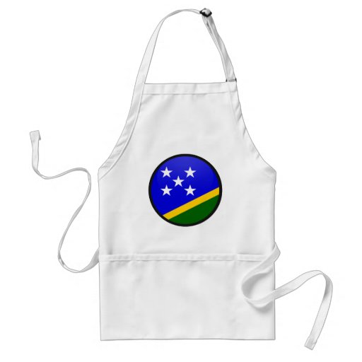 Solomon Island cirklar den kvalitets- flagga Förkläden