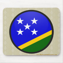 Solomon Island cirklar den kvalitets- flagga Musmatta
