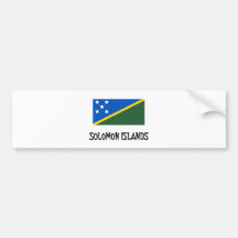 Solomon Island flagga Bildekal