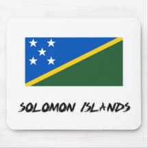 Solomon Island flagga Mus Matta