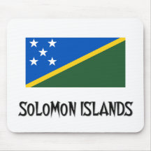 Solomon Island flagga Mus Matta