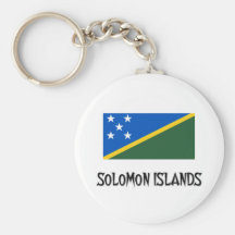 Solomon Island flagga Nyckelring