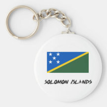 Solomon Island flagga Nyckelringar