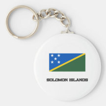Solomon Island flagga Nyckelringar
