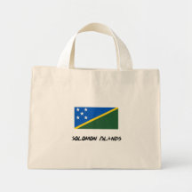 Solomon Island flagga Tygkasse