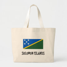 Solomon Island flagga Tygkasse