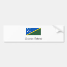Solomon Island flaggadesign Bildekal