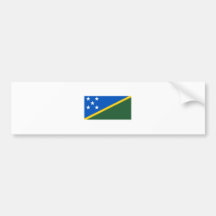 Solomon Island FLAGGAinternationell Bildekaler