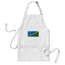 Solomon Island FLAGGAinternationell Förkläden