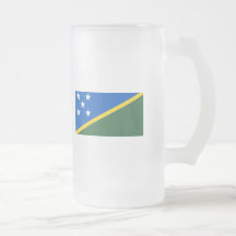 Solomon Island FLAGGAinternationell Kaffe Mugg